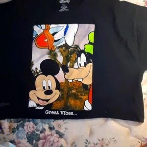 Disney cropped t-shirt